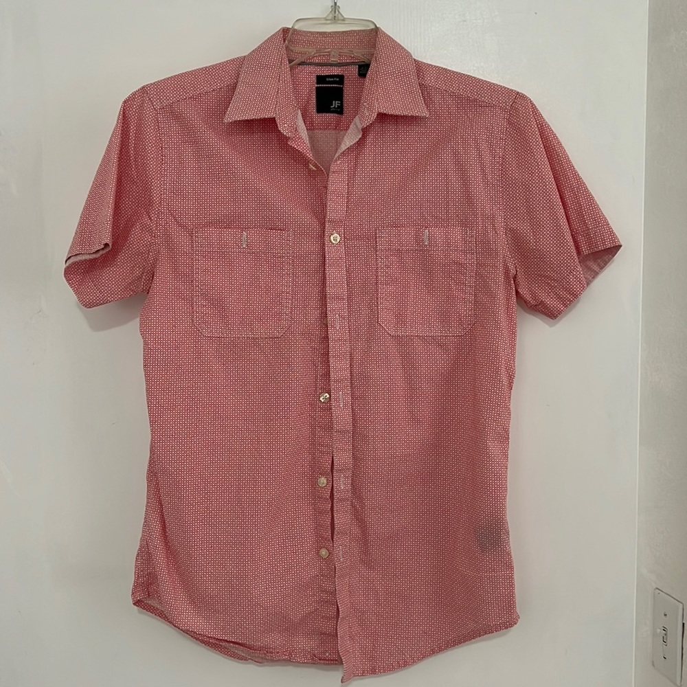 Slim fit button down shirt